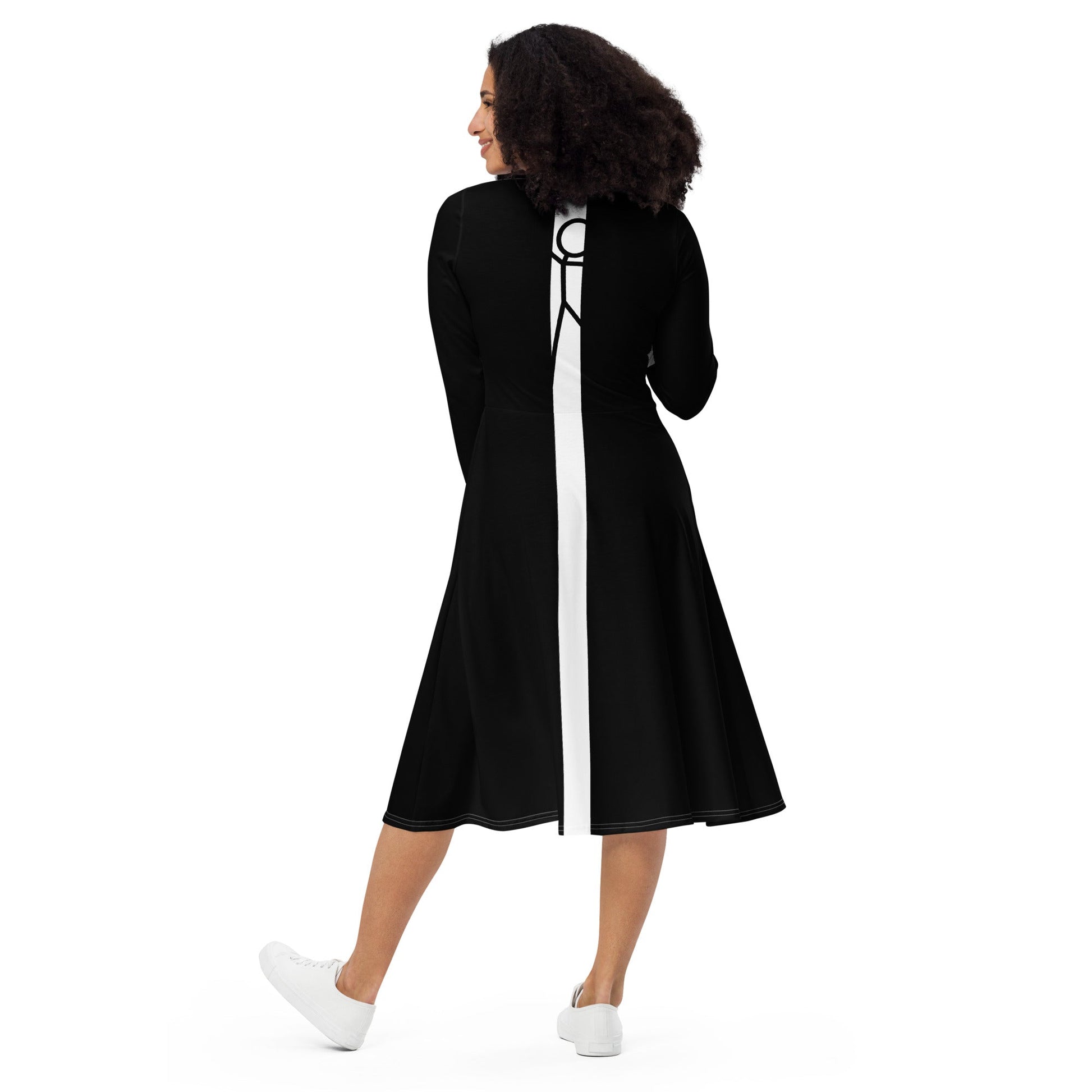 Minimalist Movement Art Dress | Freedom in Motion by ccanvas - Dress | Ccanvas