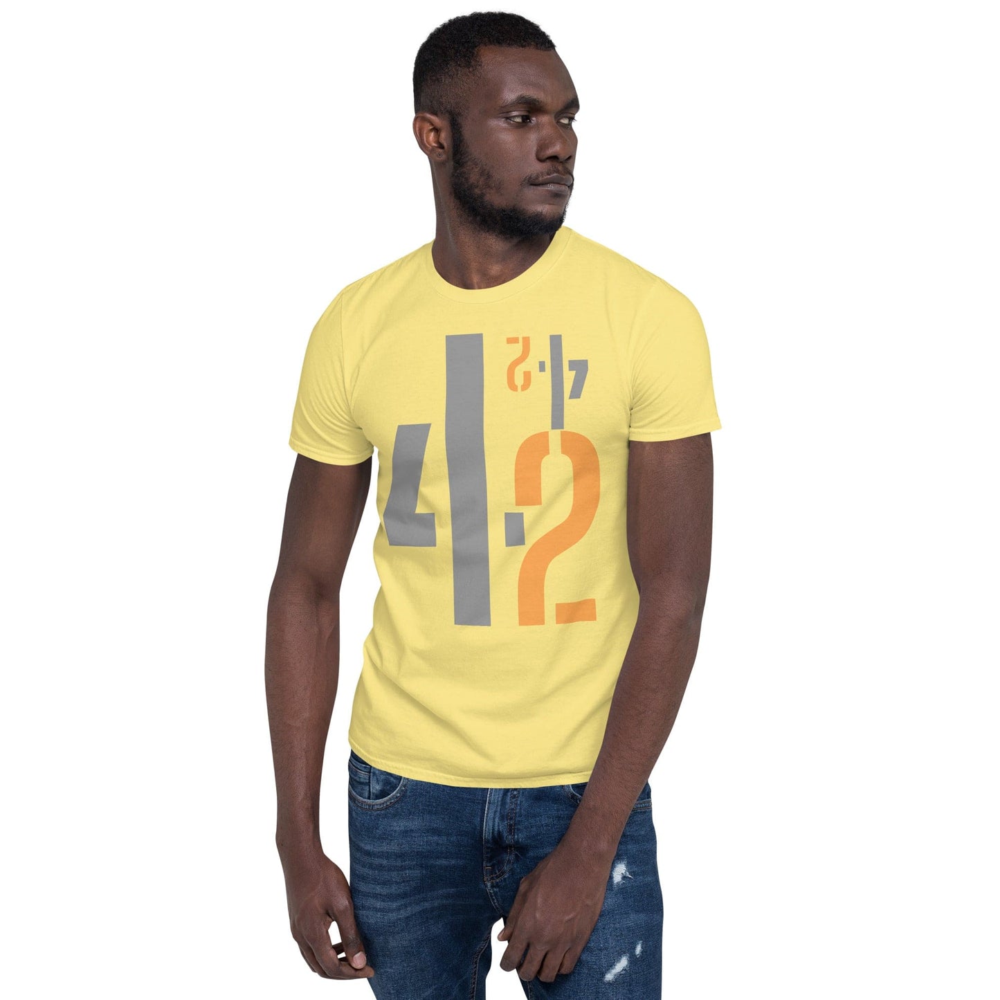 4242 – Mystery Number Graphic Tee | Bold Urban Streetwear by ccanvas - Graphic T-Shirt | Urban Streetwear | Ccanvas