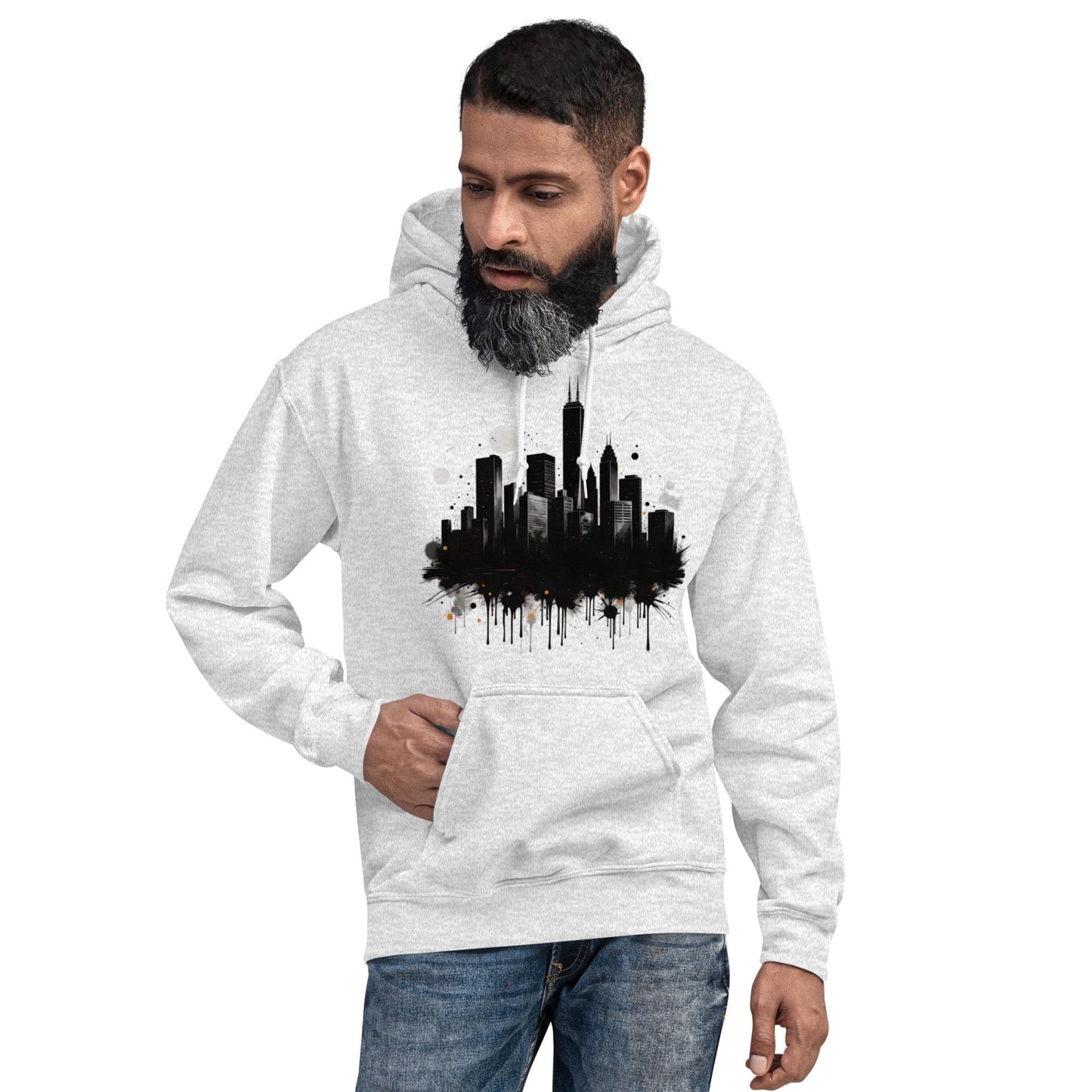 Urban Skyline Hoodie – Minimalist Streetwear Hoodie for Men & Women - Hoodies (Male & Female) | Ccanvas