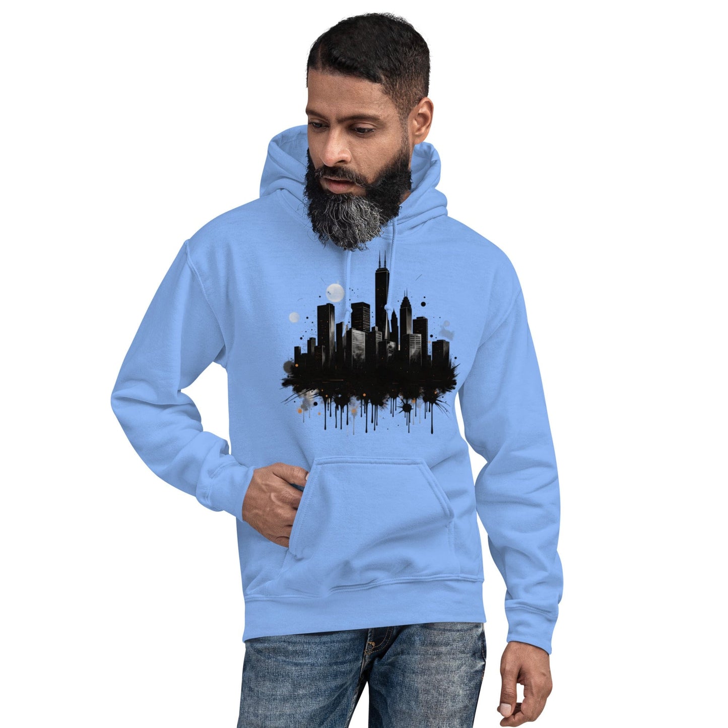 Urban Skyline Hoodie – Minimalist Streetwear Hoodie for Men & Women - Hoodies (Male & Female) | Ccanvas