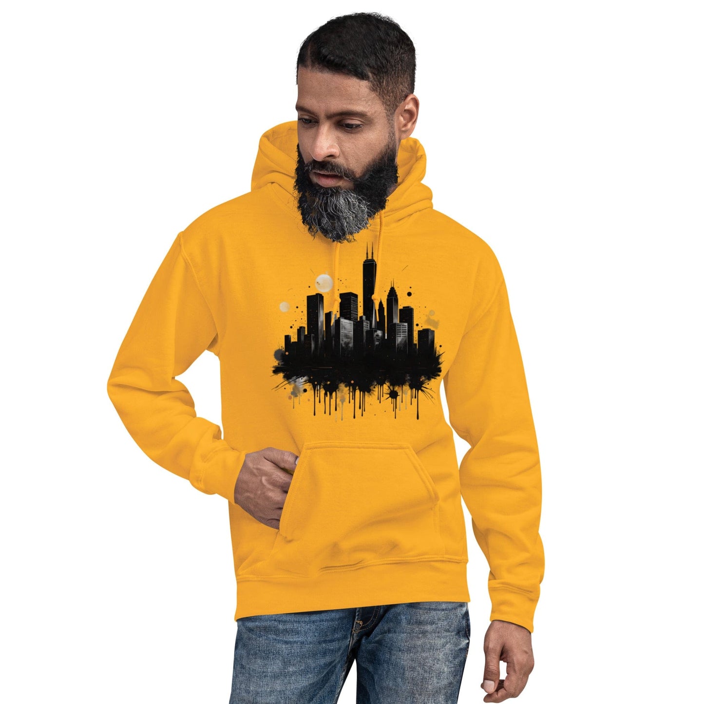 Urban Skyline Hoodie – Minimalist Streetwear Hoodie for Men & Women - Hoodies (Male & Female) | Ccanvas