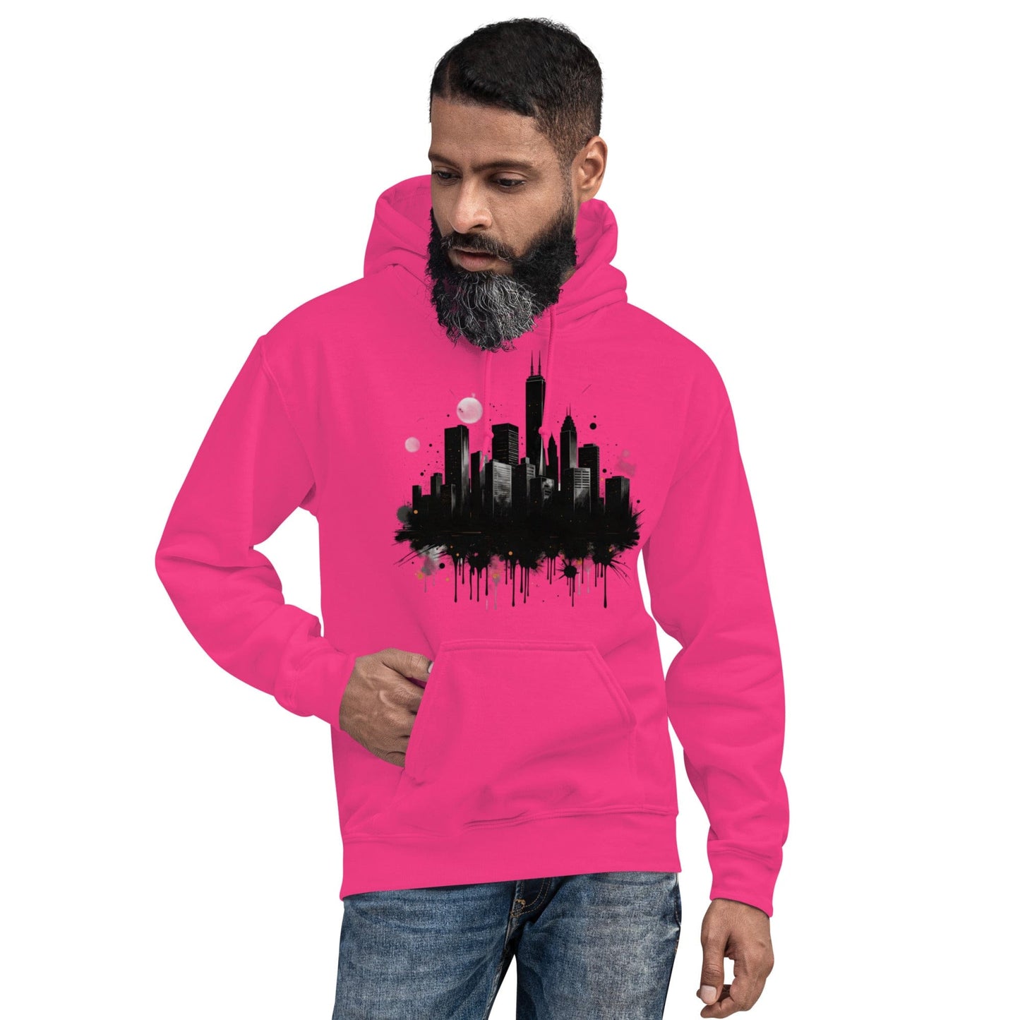 Urban Skyline Hoodie – Minimalist Streetwear Hoodie for Men & Women - Hoodies (Male & Female) | Ccanvas