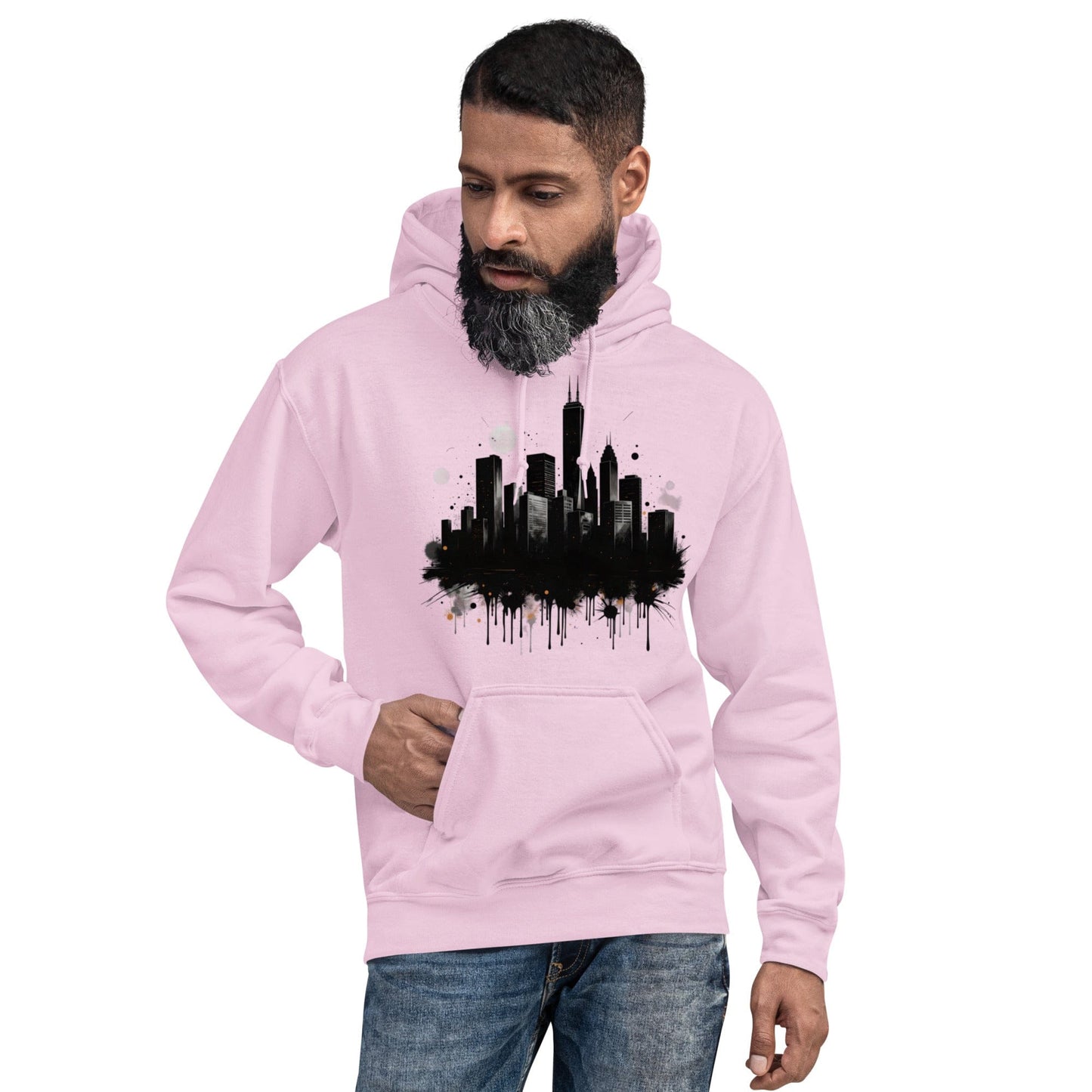 Urban Skyline Hoodie – Minimalist Streetwear Hoodie for Men & Women - Hoodies (Male & Female) | Ccanvas