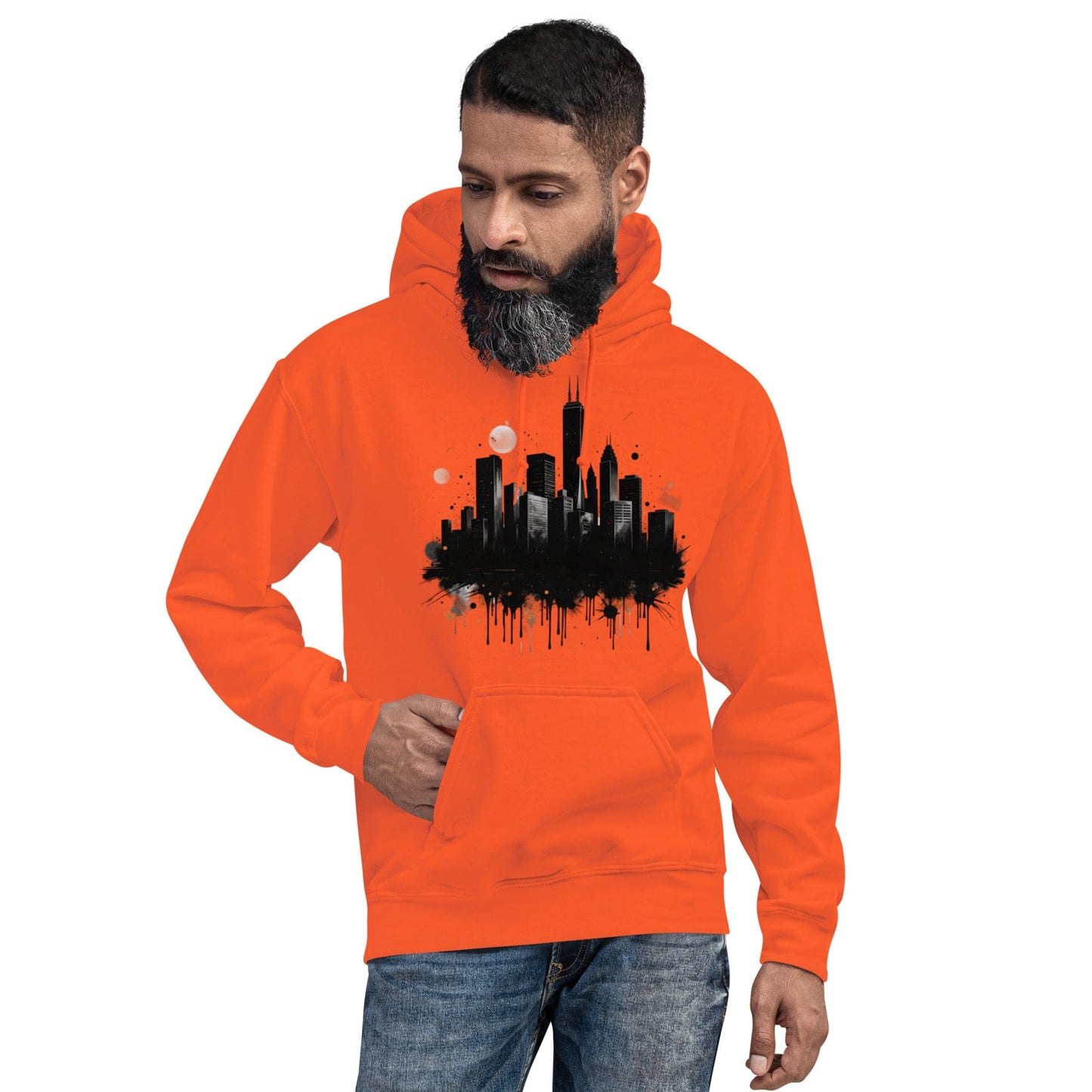 Urban Skyline Hoodie – Minimalist Streetwear Hoodie for Men & Women - Hoodies (Male & Female) | Ccanvas