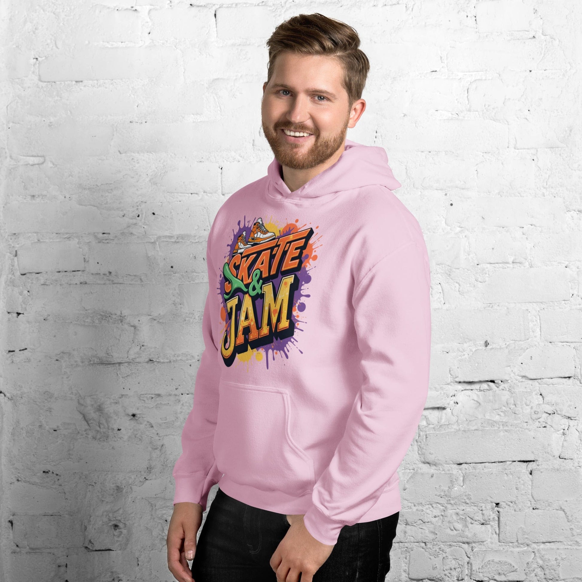 Skate & Jam Hoodie – Retro Streetwear Hoodie for Men & Women | ccanvas - Hoodies (Male & Female) | Ccanvas