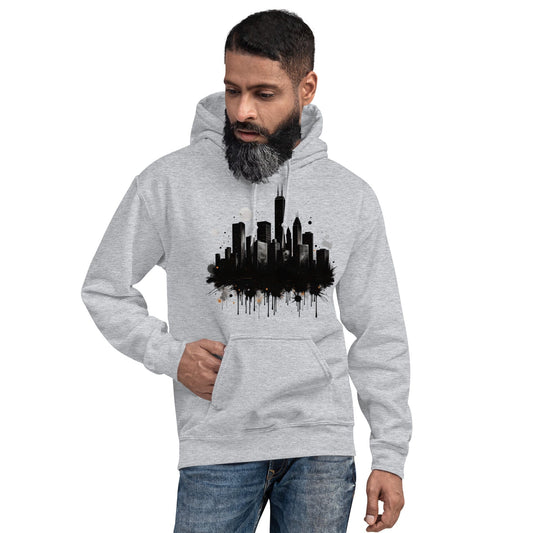 Urban Skyline Hoodie – Minimalist Streetwear Hoodie for Men & Women - Hoodies (Male & Female) | Ccanvas