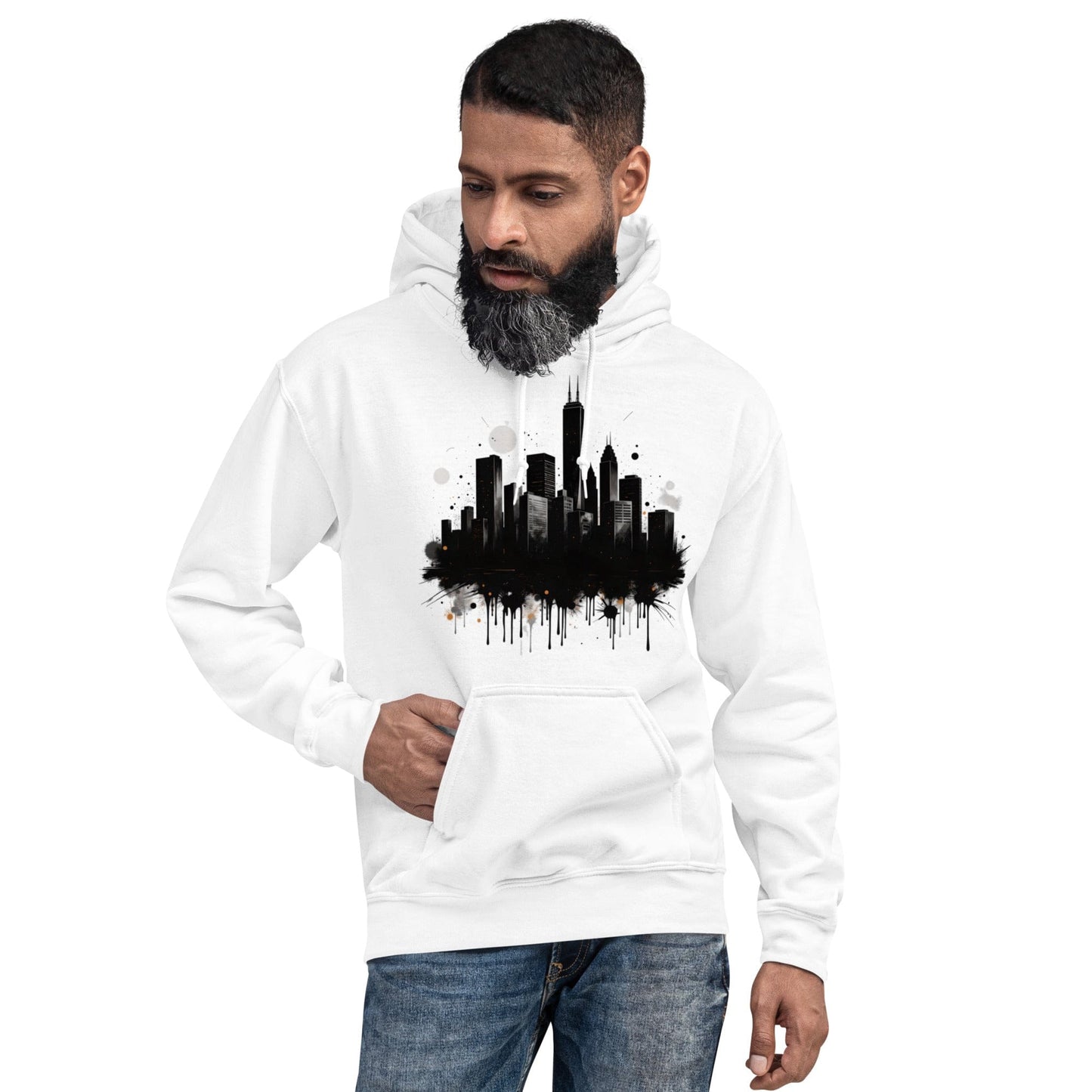Urban Skyline Hoodie – Minimalist Streetwear Hoodie for Men & Women - Hoodies (Male & Female) | Ccanvas