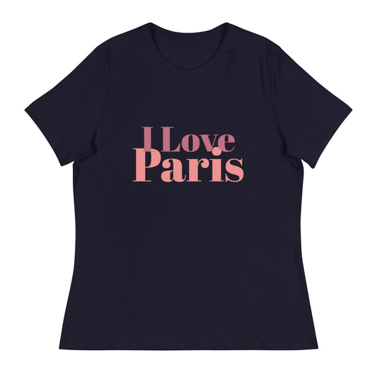 I Love Paris – Chic Travel - Inspired Women’s T-Shirt | ccanvas - Women's T-Shirts | Ccanvas