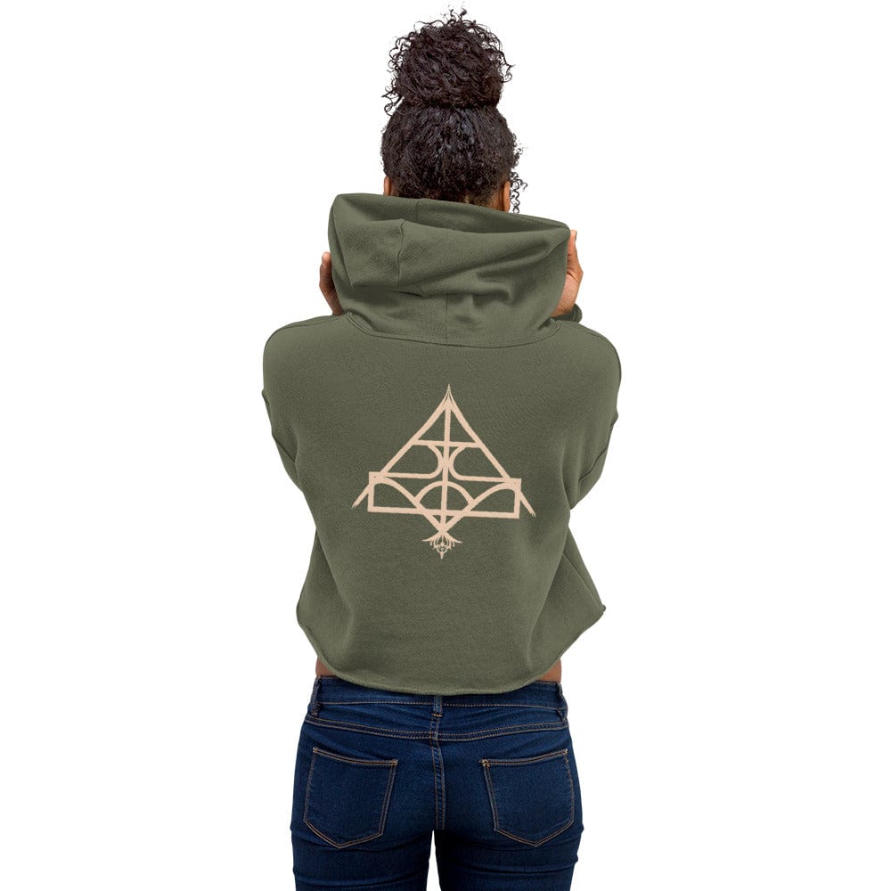 Sacred Geometry Women’s Hoodie – Spiritual Back Print Statement | ccanvas - Women’s Hoodie | Ccanvas
