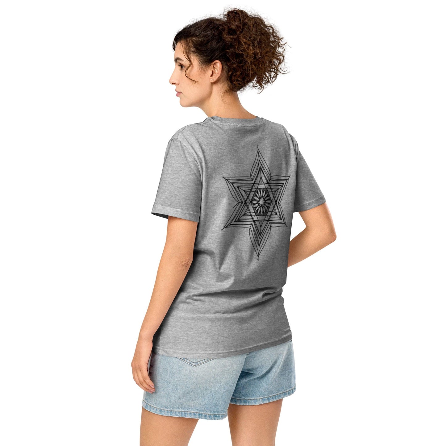 Sacred Star Backprint – Spiritual Women’s T-Shirt | ccanvas - Women’s T-Shirt | Ccanvas
