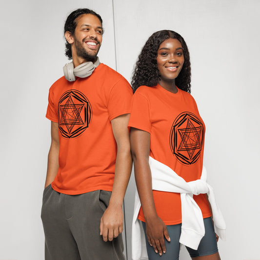 Women’s Sacred Geometry Graphic Tee – Abstract Star Design | ccanvas - Women’s T-Shirt | Ccanvas