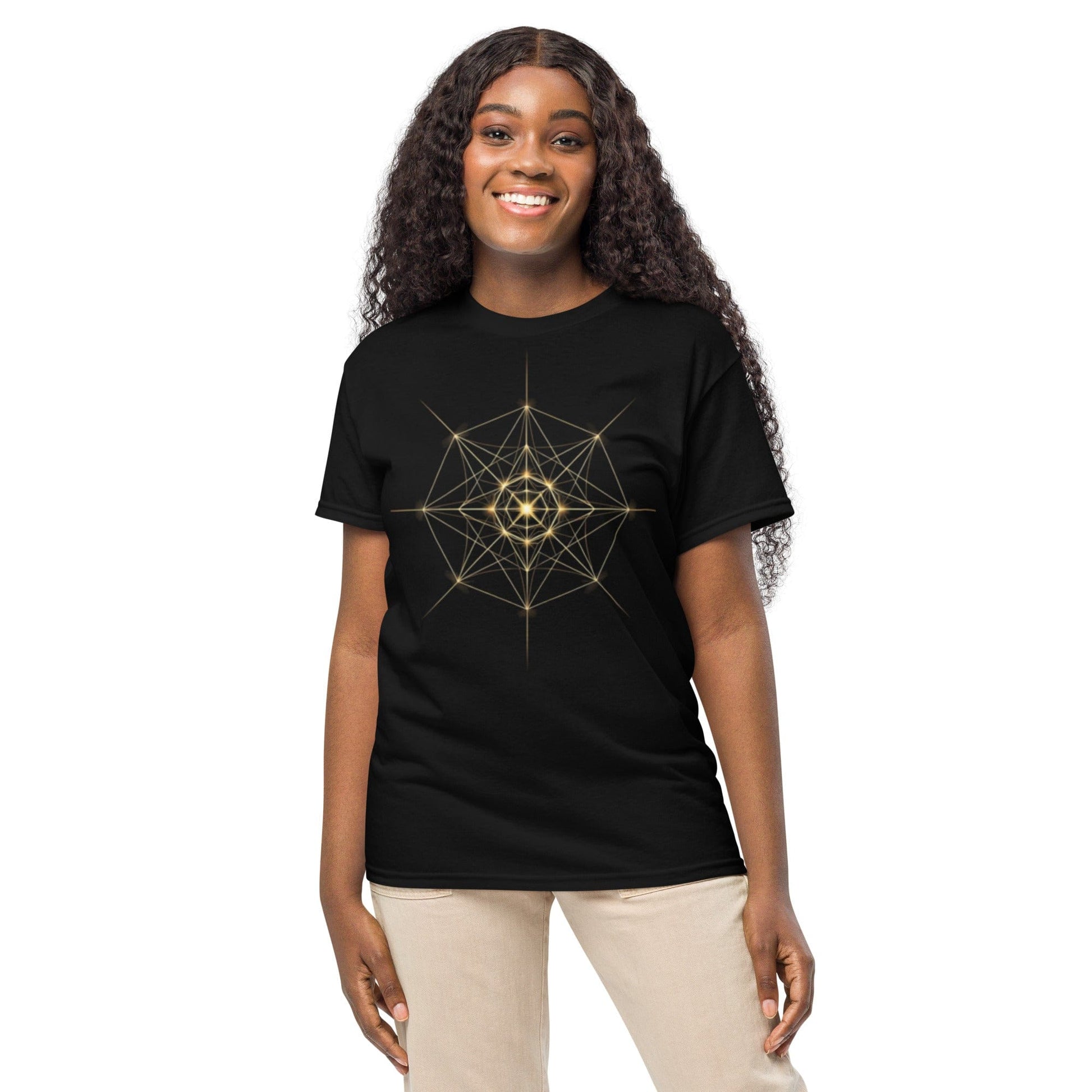 Sacred Geometry T-Shirt – Spiritual Golden Ratio Tee | ccanvas - Unisex Graphic T-Shirt | Ccanvas