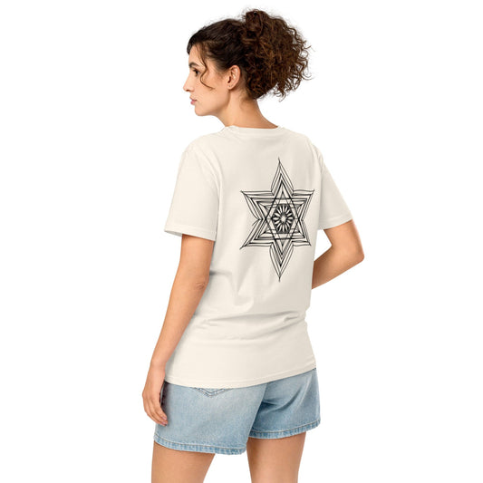 Sacred Star Backprint – Spiritual Women’s T-Shirt | ccanvas - Women’s T-Shirt | Ccanvas